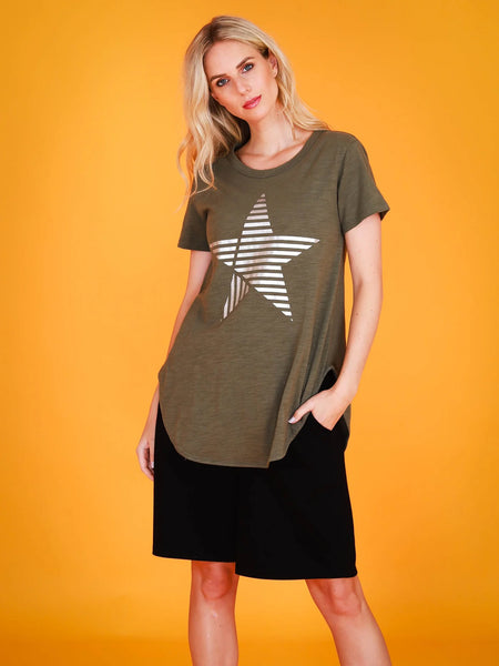 Perth Line Star Tee