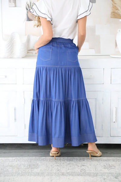 Chambray Skirt