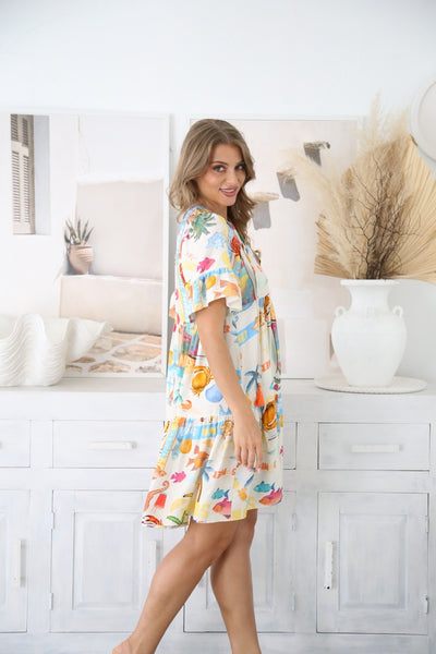 Summer Vibes Swing Dress