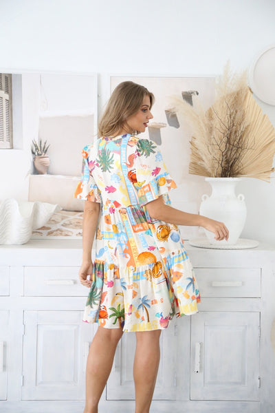 Summer Vibes Swing Dress