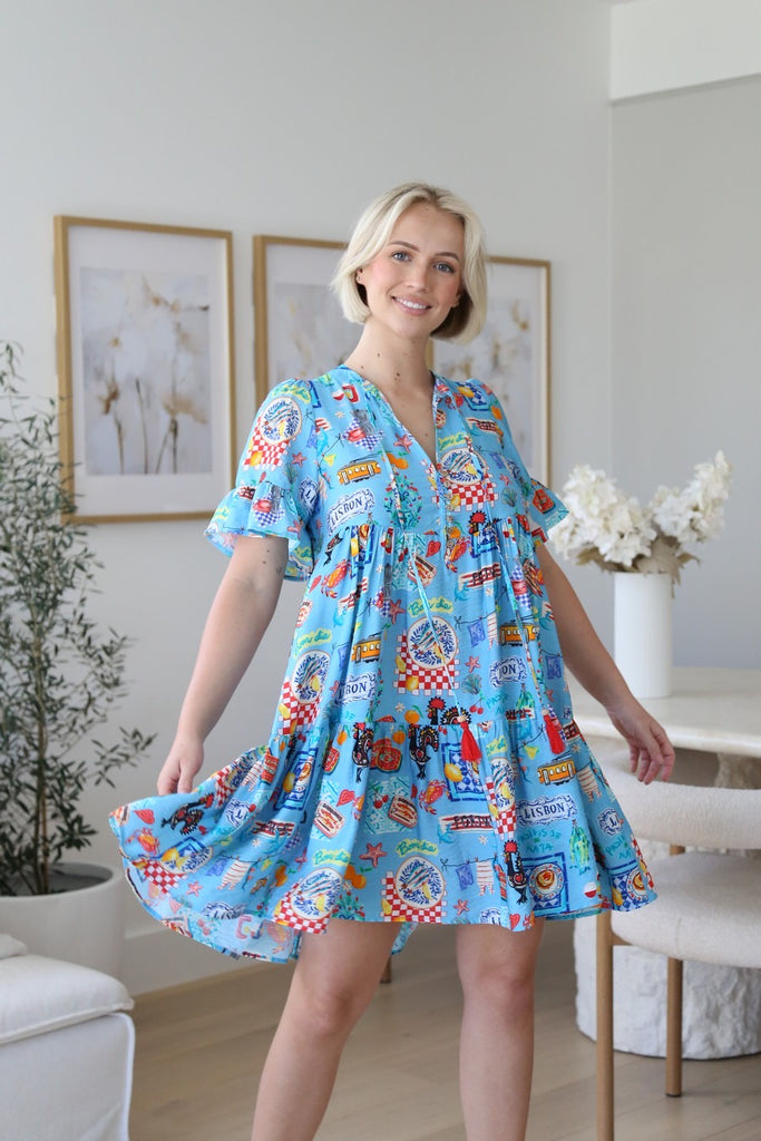 Lisbon Swing Dress