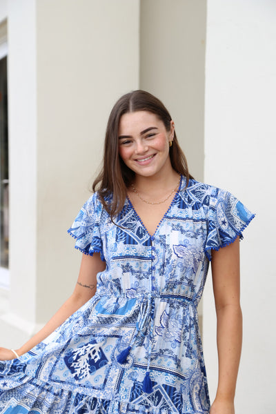 Coralie Tie Dress
