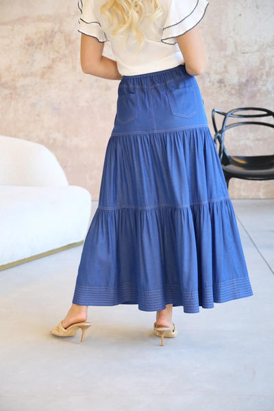 Chambray Skirt