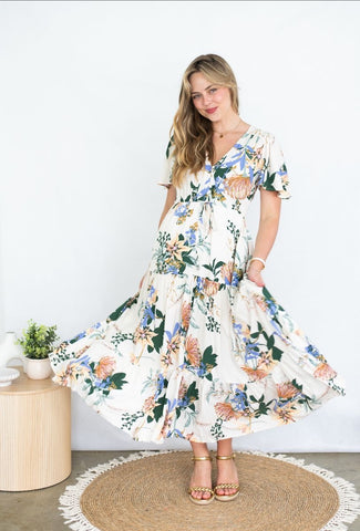 Floral Selma Maxi